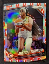 2025 Panini Prizm WNBA #146 Aneesah Morrow Logo Refractor SP Rookie RC Sun