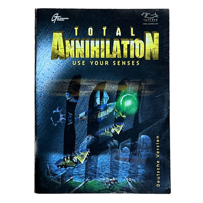 Nur Anleitung Total Annihilation PC Retro Deutsch Cavedog GT Software Handbuch