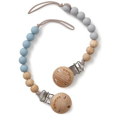 Pacifier Clips for Baby Boys Pacifier Holders Silicone Paci Binky Clips - 2 Pack