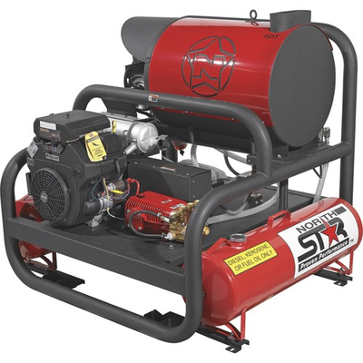 #ad NorthStar Hot Water Commercial Pressure Washer Skid with 2 Wands 4000 PSI 7 $8999.99