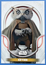 Star Wars Kh’ymm 1/5 Gold Smugglers Outpost 2025 Topps #GA-25