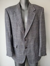 Evan Picone Men's Tweed Sport Coat Blazer Two Button Herringbone 42R