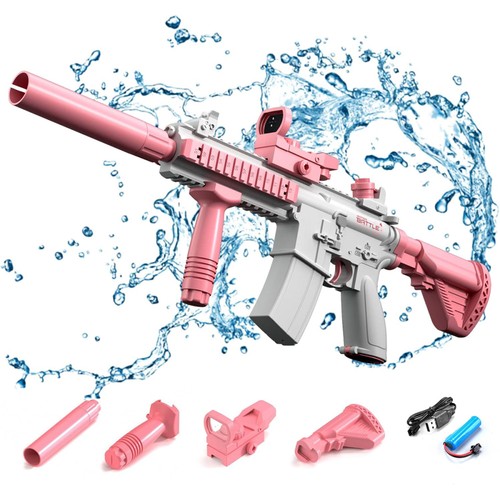 Hochdruck Wasserpistole Elektrische Wasser Pistole Große Reichweite Spielzeug 💧 - Bild 28 von 32