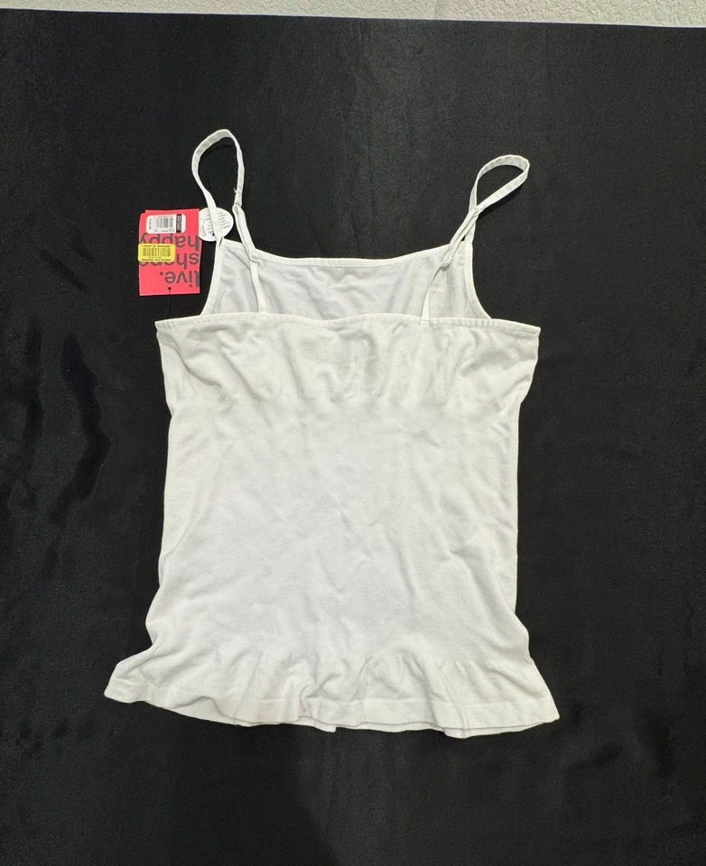 Новый с Ярлыками Yummie Tummie на Heather Thomson белый похудения формирования Майка женщин Sz L - Изображение 2 из 4