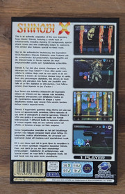 Shinobi X Sega Saturn PAL Australia Ozisoft ver Rare