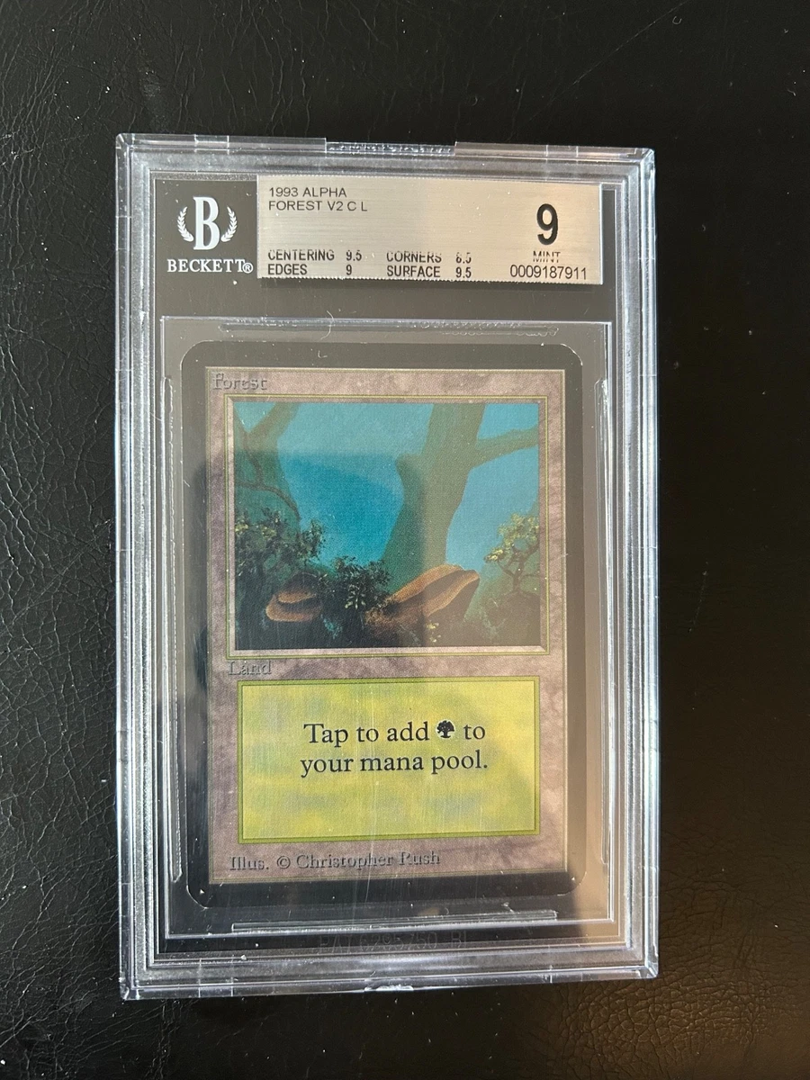 Land Magic: The Gathering Limited Edition-Alpha Individual Trading Card  Games for sale - eBay
