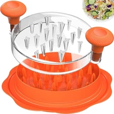 Ukeetap 10" Pro Chicken Shredder Tool Twist Large for Kitchen, BPA-Free Food-Saf