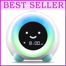 Children's Sleep Trainer Alarm Clock - MELLA, Arctic Blue