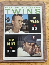 1964 Topps 1964 Rookie Stars Tony Oliva, Jay Ward #116 (RC) Rookie Card. rookie card picture