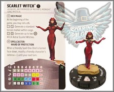 Marvel Heroclix SCARLET WITCH - 033 - RARE Strange Tales Set