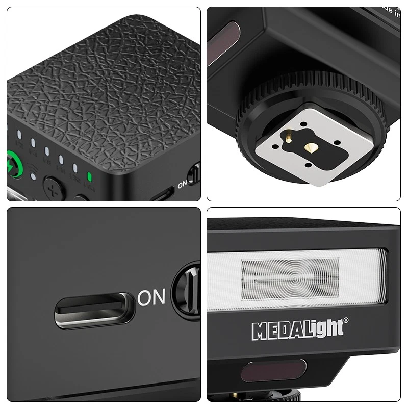 MEDAlight F30 Mini Flash Light Speedlite for Canon Sony Fuji Nikon Leica Camera - Image 4 of 4