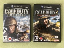 ebay® Auktion 366638321128 | 2x NINTENDO GameCube Call of Duty 1 + 2 (Finest Hour + Big Red One) Thumbnail of ebay® auction 366638321128 | 2x NINTENDO GameCube Call of Duty 1 + 2 (Finest Hour + Big Red One)