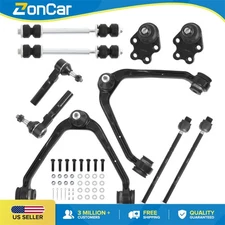 Front Inner Tie Rod End Links for 1999-2006 Chevy GMC Silverado Sierra 1500 2WD