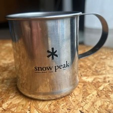 Snow Peak Vintage Stainless Steel Mug 300ml M...