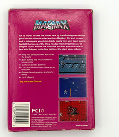 Retro 1988 "MagMax" FCI (Nintendo Entertainment System, NES) CIB with manual