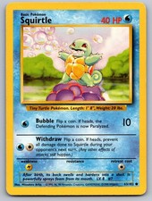 Squirtle 63/102 Base Set Unlimited NM on eBay