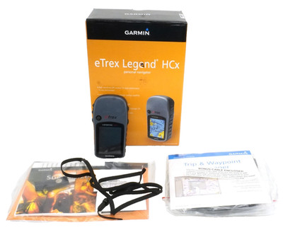 Nice Complete Garmin eTrex Legend HCx Handheld GPS Navigator High-Sensitivity