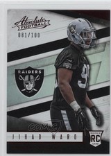 2016 Panini Absolute Rookies Spectrum Red 81/100 Jihad Ward #199 r8l