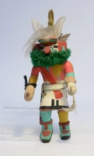 Hopi  Rugan Corn Dancer Kachina / Katsina Doll; 10"