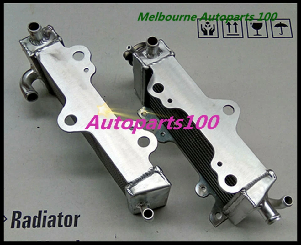 Radiador de aluminio YZ125 1996-2001 para YAMAHA YZ 125 96 1997 1998 1999 2000 2001 Foto 4 de 4