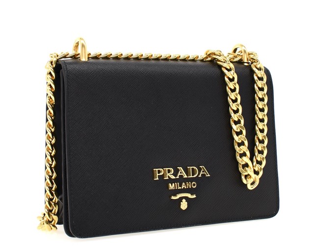prada chain sling bag