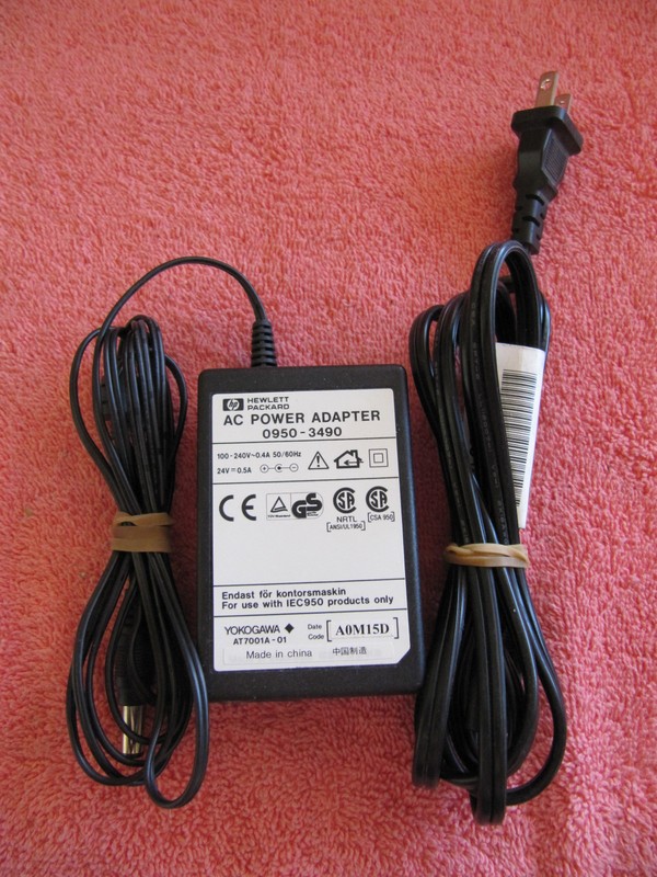HEWLETT PACKARD HP PRINTER AC POWER ADAPTER 0950-3490