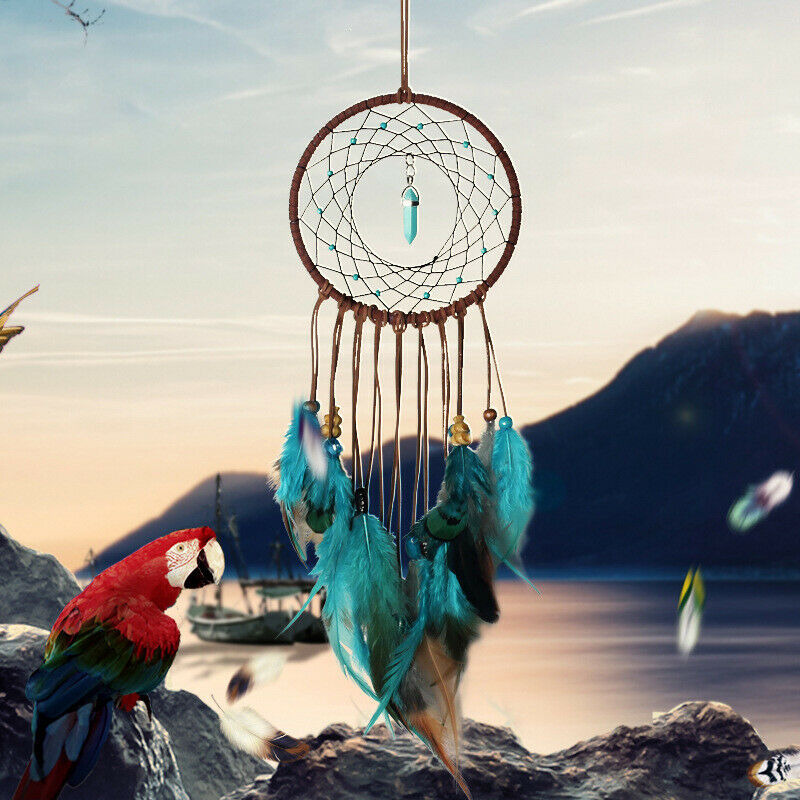 Dream Catcher Feathers Handmade Wall Hanging Room Household Decor Ornament Gift