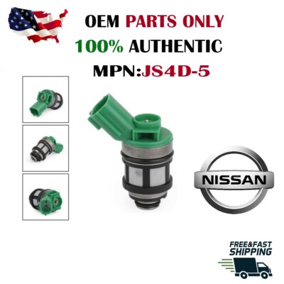 Genuine Jecs 1PC Fuel Injector for 1996-2004 Nissan Pickup Frontier Xterra 2.4L