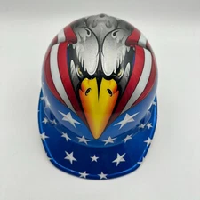Jackson Products Type 1 Hard Hat With American Eagle Stars And Stripes.