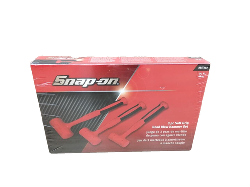 Snap on Tools HBFE103 Red Soft Face Dead Blow Hammer Set New from Japan - Foto 1 di 4