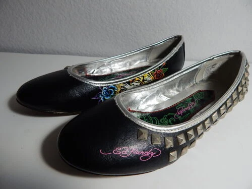 Parte superior de cuero para mujer Ed Hardy