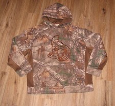 WORN Old Time Hockey NHL Ottawa Senators MEN’S HOODIE RealTree LARGE adult