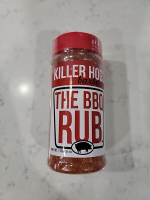 New Killer Hogs Malcom Reed The BBQ Rub Barbecue Seasoning 11 oz 