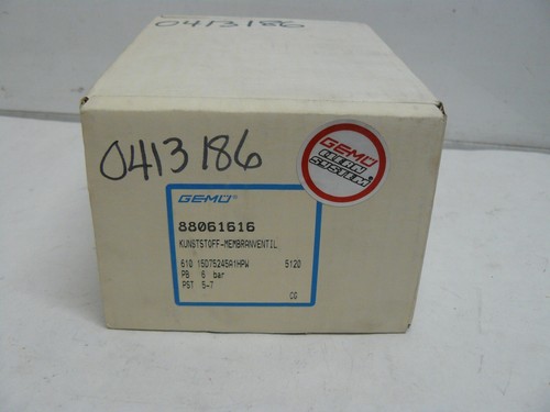 Gemu 610 15D75245A1HPW 5120 Membranventil 88061616 NEU - Bild 1 von 4