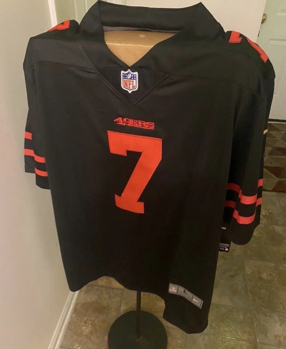 Kaepernick 49ers NFL Black Jersey US Adult Large