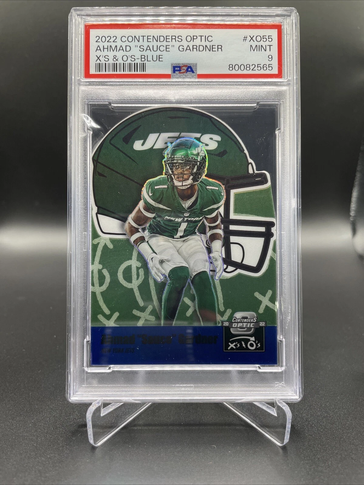 Sauce Gardner Panini Contenders Optic X's & O's #XO55 Blue