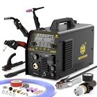 6 in1 Mig/Cut/Tig/Mma Welder Gas/Gasless Welding Machine Plasma Cutter 250A 220V