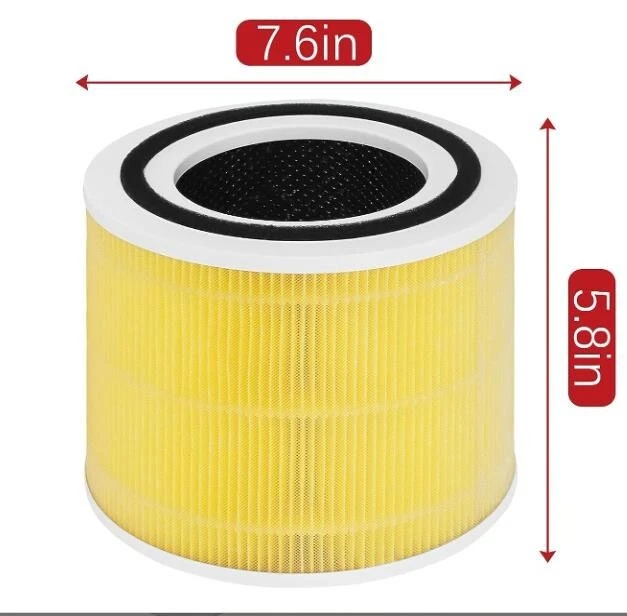 2 pacotes de filtro de substituição Core 300 Pet Care para LEVOIT Core300-P Core 300s - Imagem 2 de 4