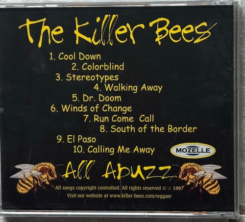 The Killer Bees - All Abuzz - 1997 - RARE Reggae CD SEALED - Foto 2 di 2
