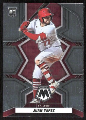 2022 5894A Panini Mosaic Juan Yepez Rookie St. Louis Cardinals