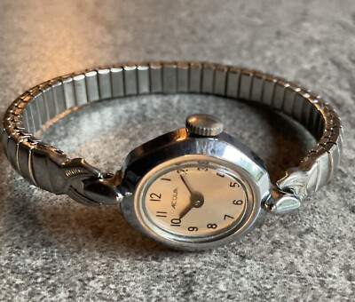 Acqua Stainless Steel Vintage Ladies Watch Aqua Women Wristwatches for sale | eBay main image 3