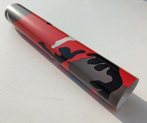 21 Styles of RED Self Adhesive Vinyl Wrap - AIR FREE - Car/Vehicle Film Sticker - Picture 77 of 88