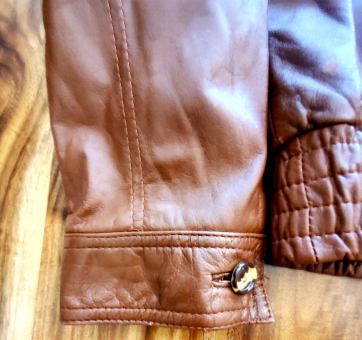 Vintage Golden STATE LEATHER FASHIONS KOREA MEN'S LEATHER Vintage Golden STATE LEATHER FASHIONS KOREA MEN'S LEATHER