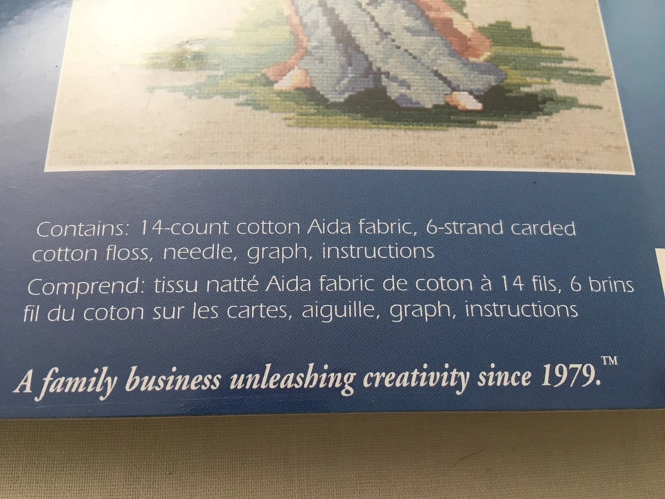 DAMA ORIENTAL #023-0118-W PUNTO DE CRUZ CONTADO 10" X 16" HILO CARDADO JANLYNN  Foto 4 de 4