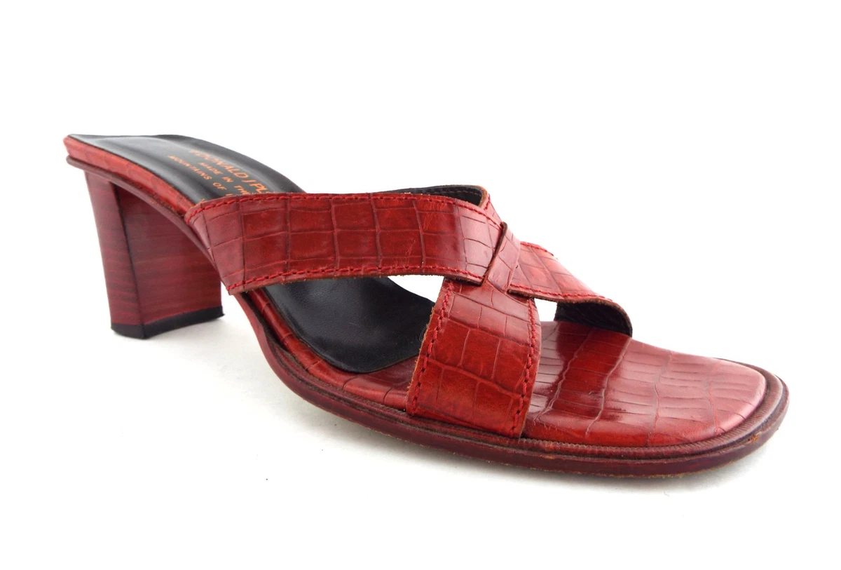 Donald pliner red best sale shoes