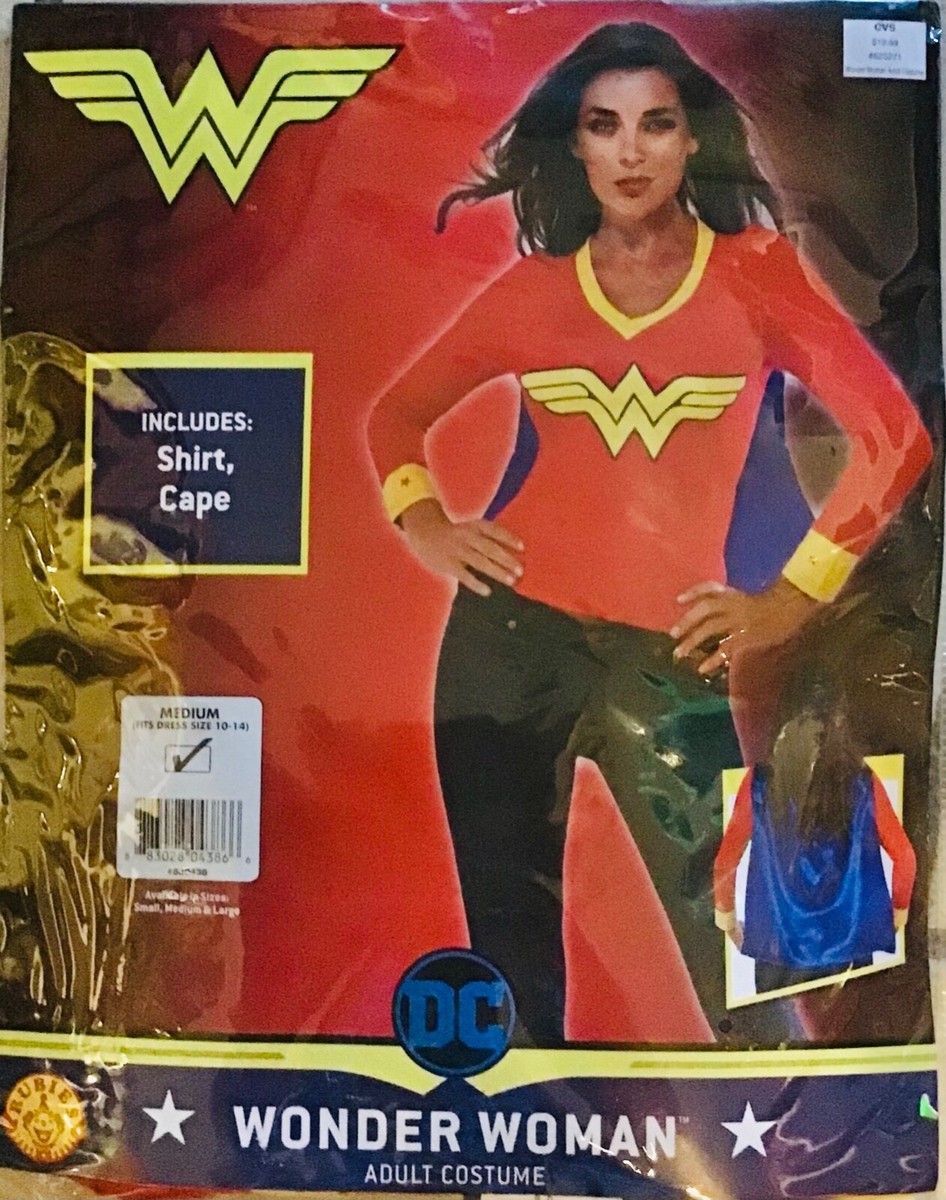 Halloween Costumes Plus Size Superhero Shirt Wonder Woman Shirt