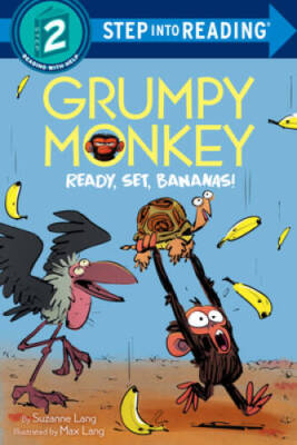 Grumpy Monkey Ready, Set, Bananas (Step into Reading) - Paperback - VERY GOOD