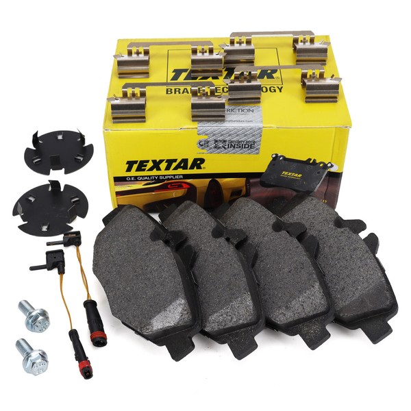 Textar 2374303 BremsbeläGe + Warnkontakt FüR Mercedes E-KLASSE W211 S211 Vorne-image