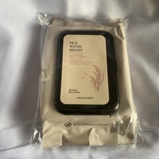 Avon THE FACE SHOP RICE WATER BRIGHT CLEANSING FACIAL Wipes 50 wipes