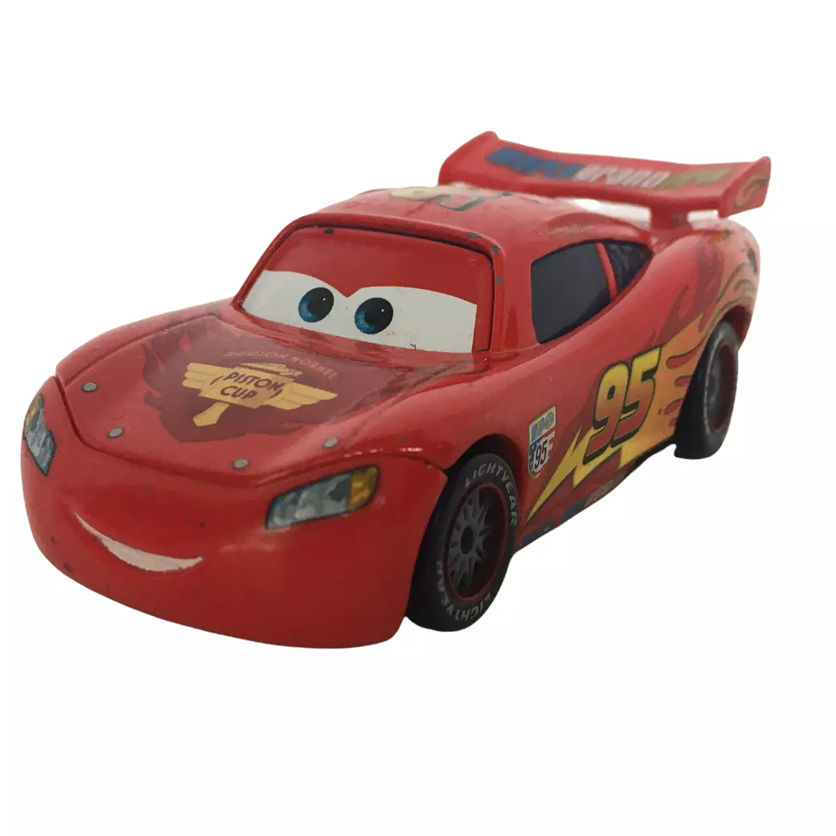 Disney Pixar Cars Lightning McQueen World Grand Prix Piston Cup Toy Mattel  V2797